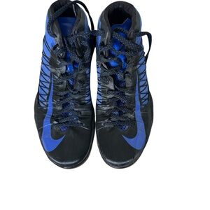Nike Black and Blue Hyperdunk Basketball Shoes Men’s Size 13